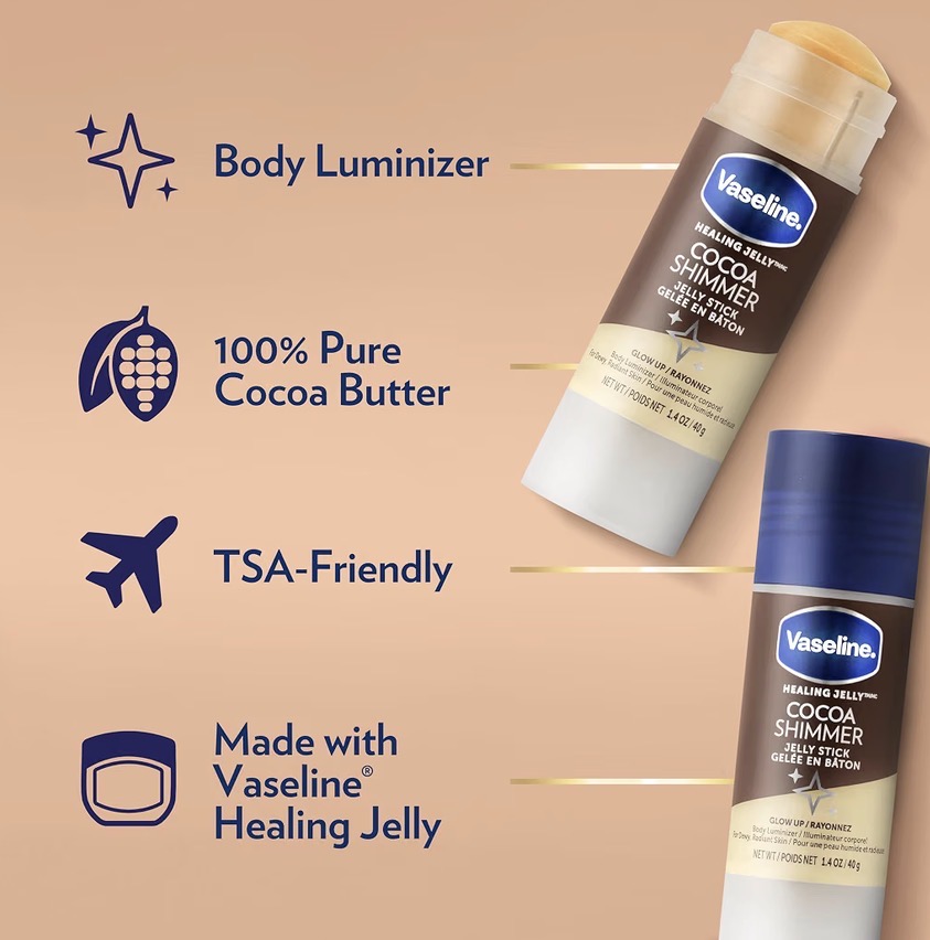 Vaseline Barra Cacao Glow