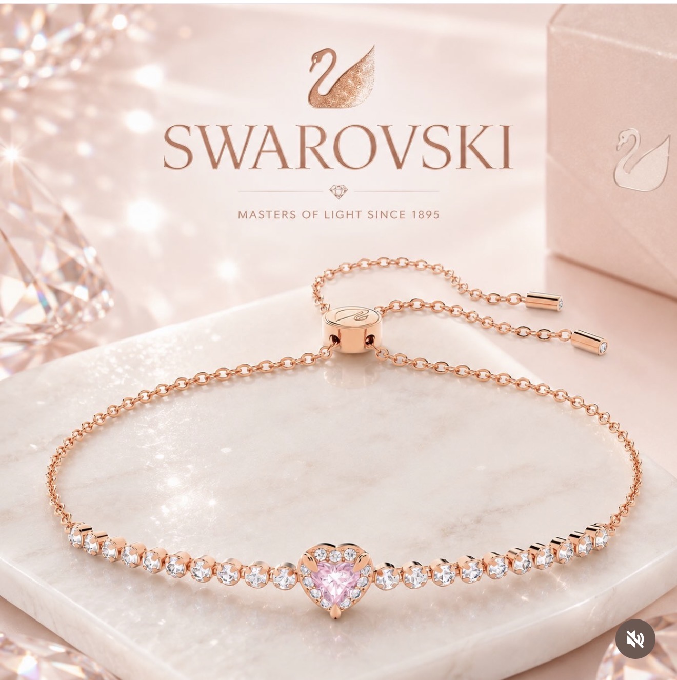 Pulcera Swarovski One Corazón