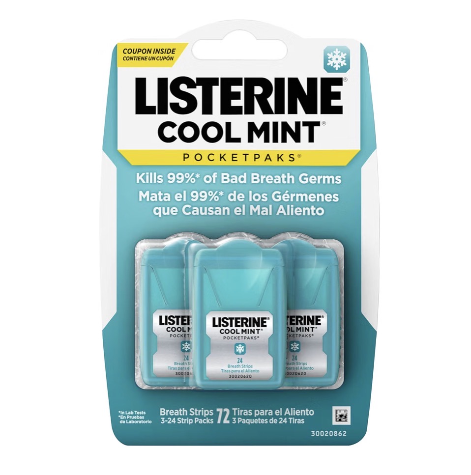 Listerine Cool Mint (Laminas)