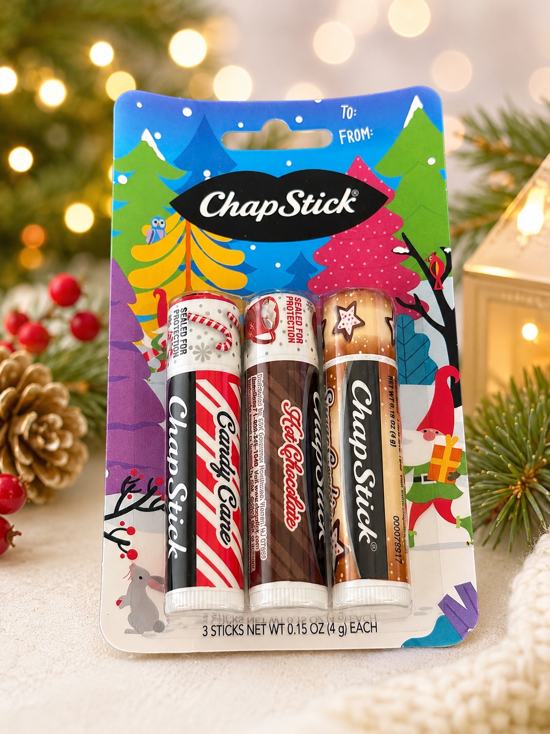 Chapstick x 3 Edición Navidad