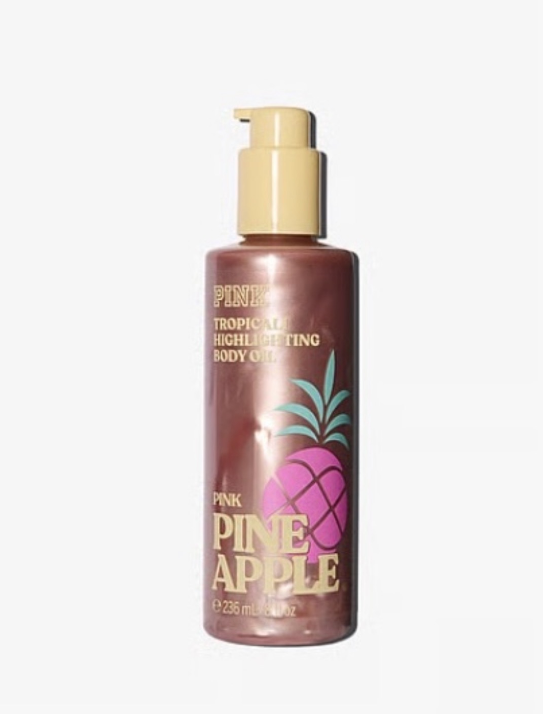 Pink Pineapple Tropical Body Oil