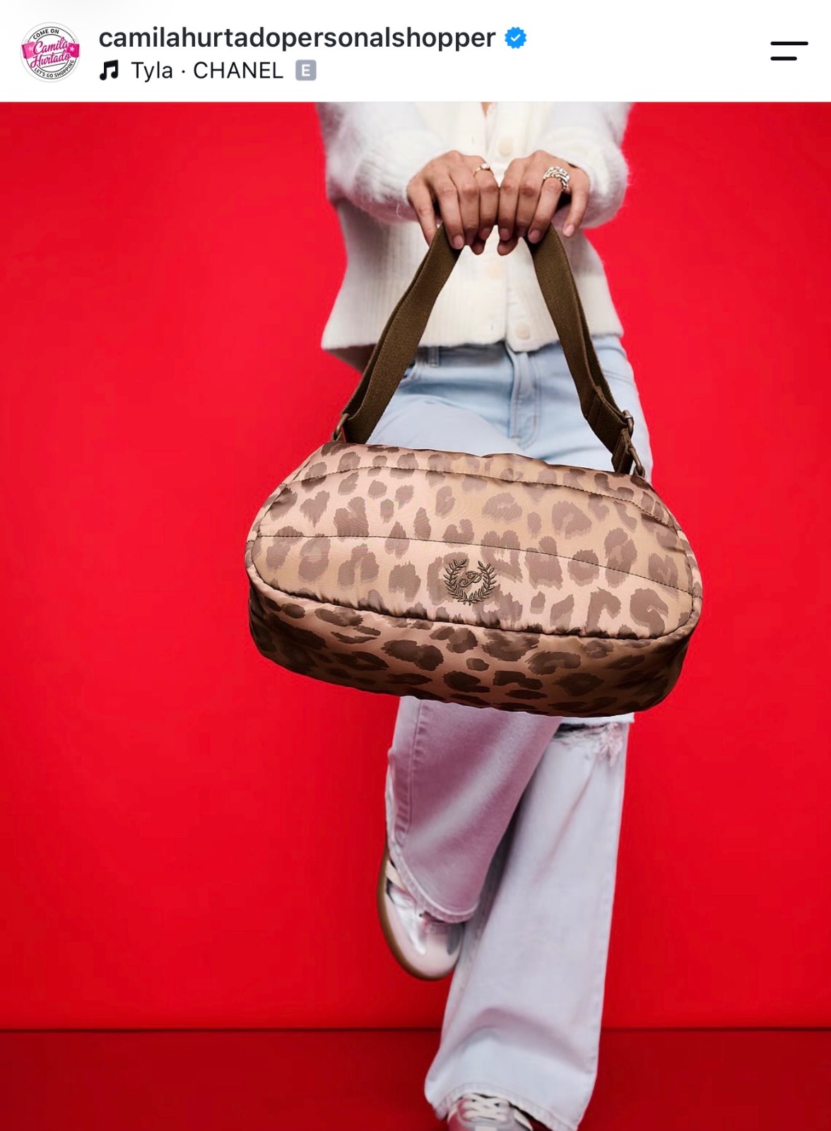 Pink Leopardo Quilted Puffer Mini Hobo Bag (Bolso)