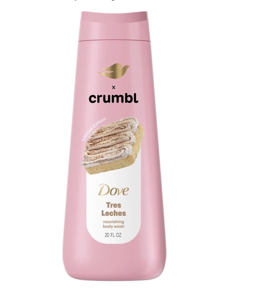 Dove Crumbl Tres Leches x 20oz (Gel De Ducha )