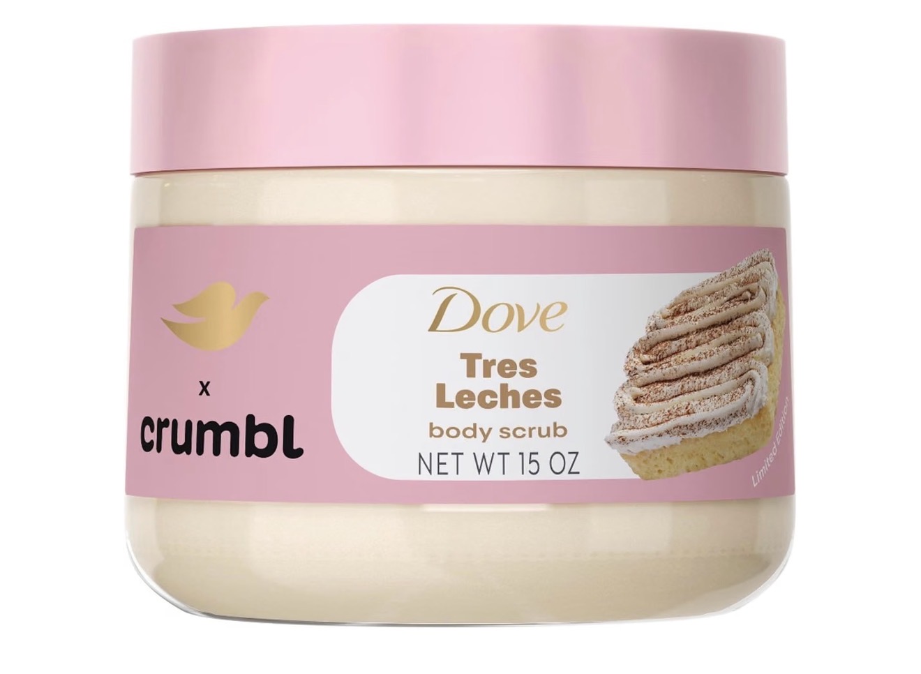 Dove Crumbl Tres Leches (Exfoliante Corporal )