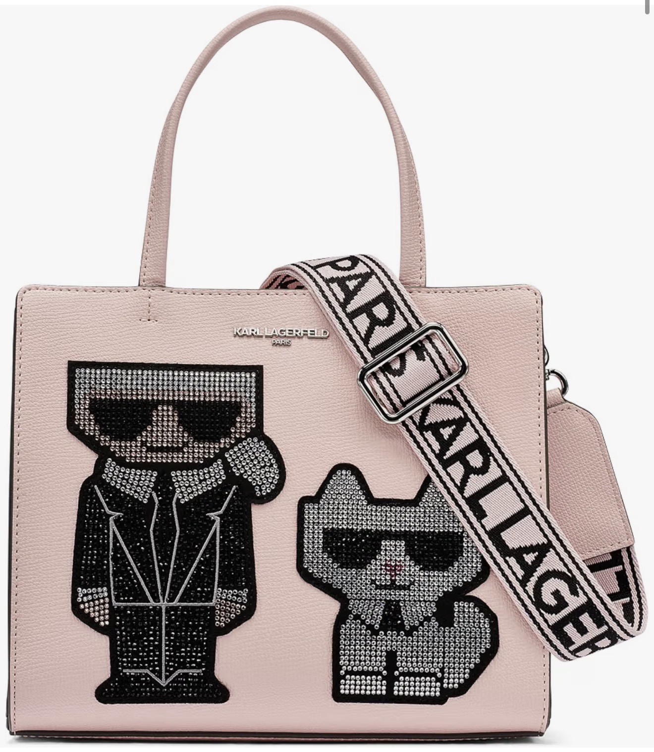 Karl Lagerfeld Bolso Maybelle Choupette Rosado