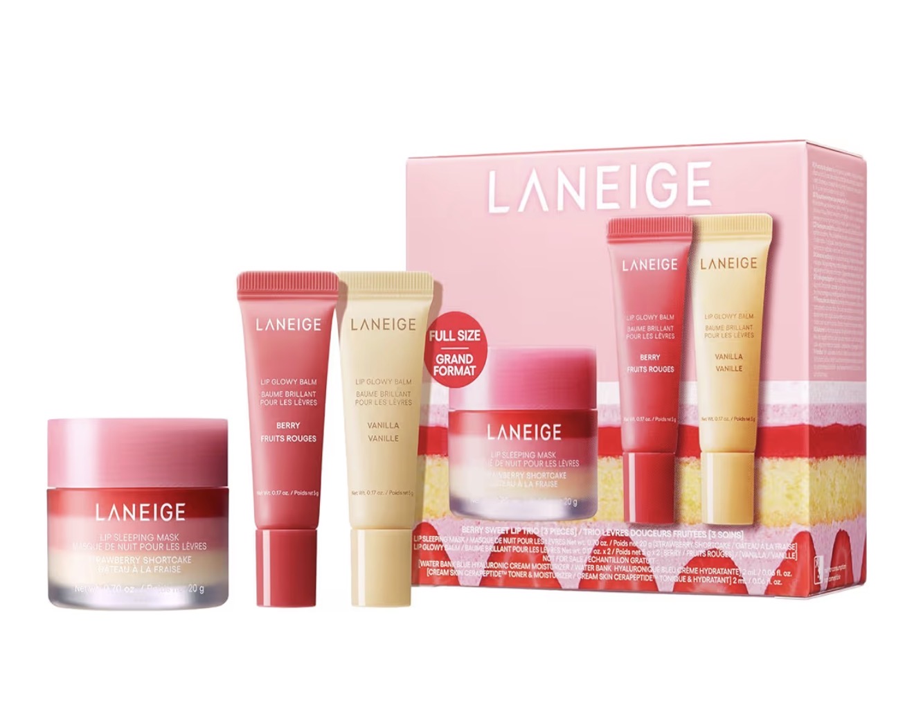 Laneige Berry Sweet Lío Trío